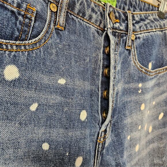 NWT Free People x Sandrine Rose Straight Fit Jeans Size 27 - Picture 5 of 8